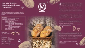 MBakery leipäpaperipussi