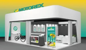 Motorex näyttelyosasto
